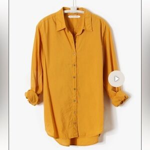 XIRENA Beau shirt in gold amber